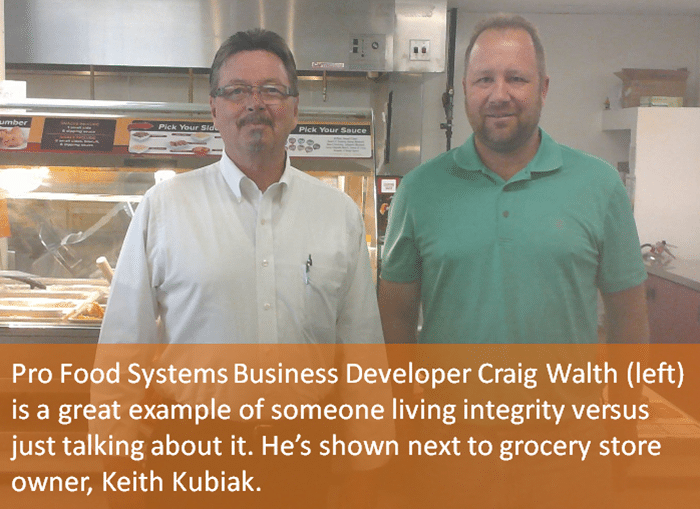 Craig Walth of Pro Food Systems