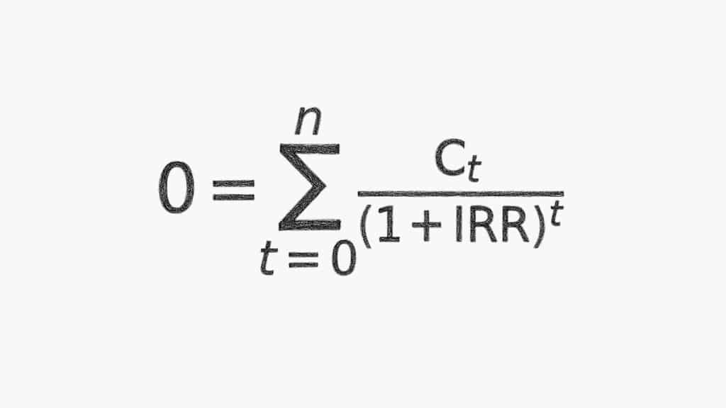 A financial formula.